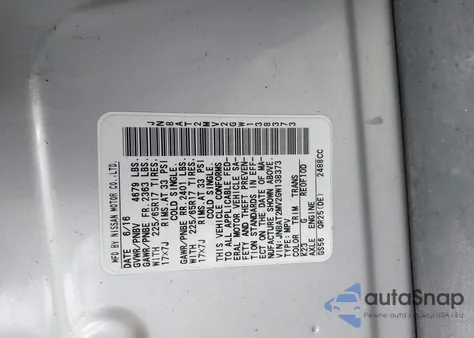 2016 Nissan Rogue S z USA, uszkodzony, nr VIN JN8AT2MV2GW138373